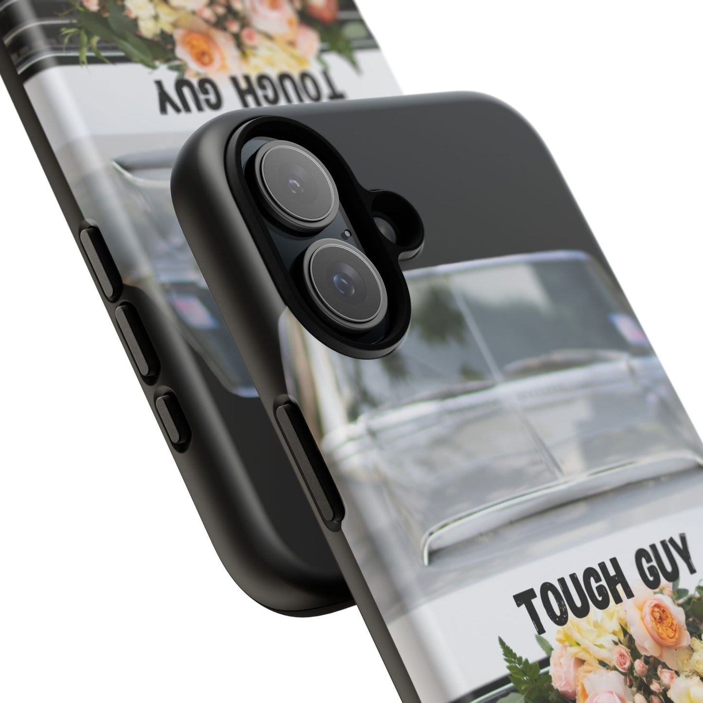 Phone Case iPhone 16/15/14 - Tough Guy Who Loves His Woman Tough Case