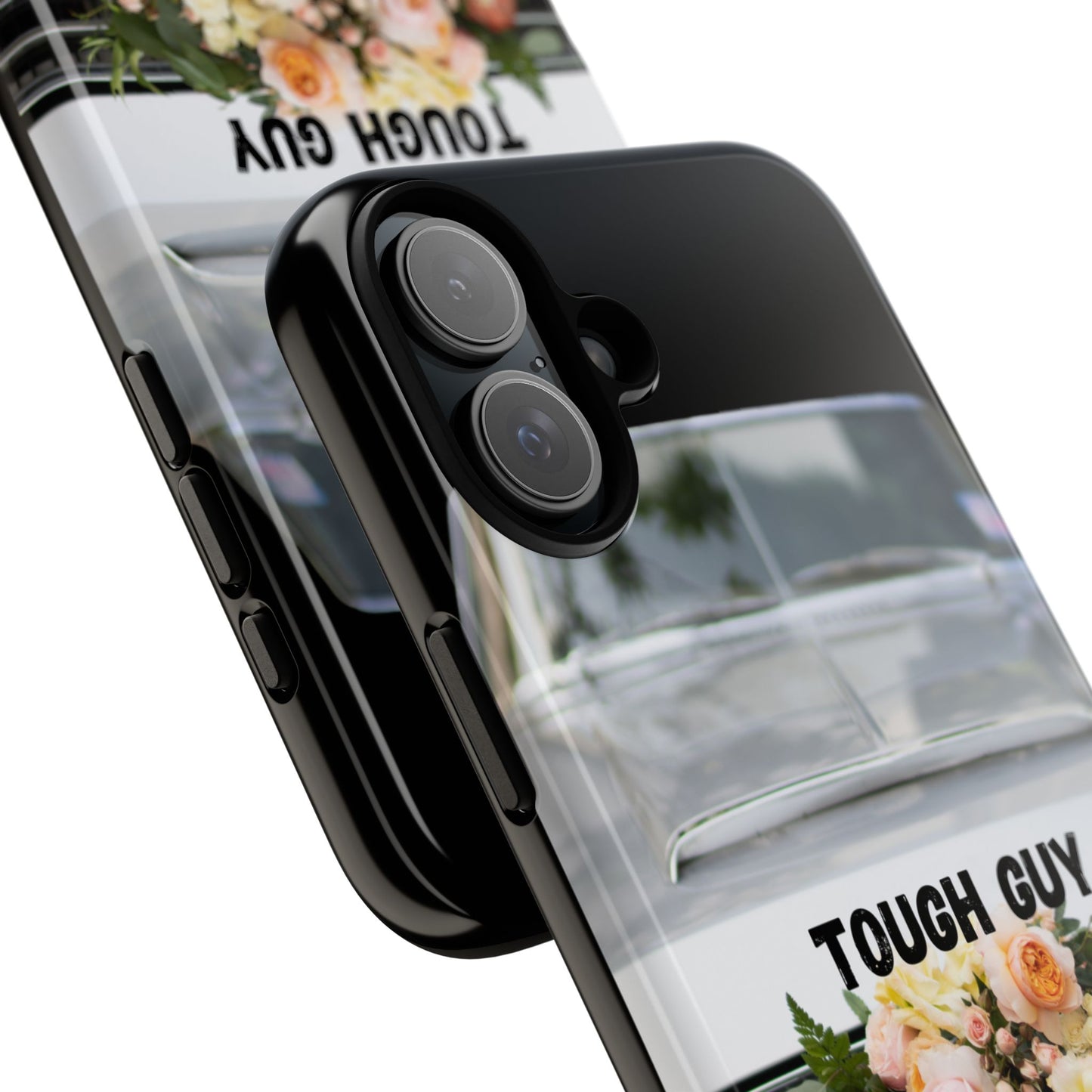 Phone Case iPhone 16/15/14 - Tough Guy Who Loves His Wife Tough Case