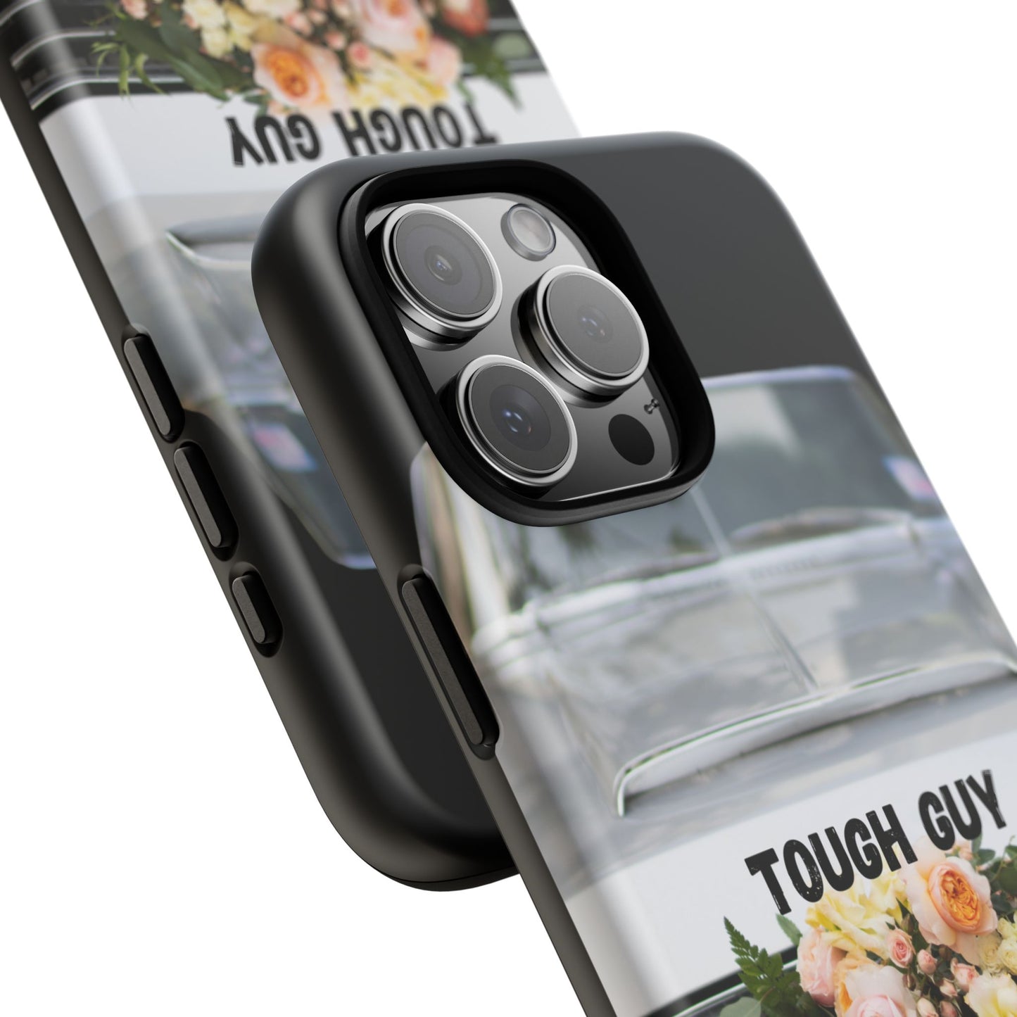 Phone Case iPhone 16/15/14 - Tough Guy Who Loves His Woman Tough Case