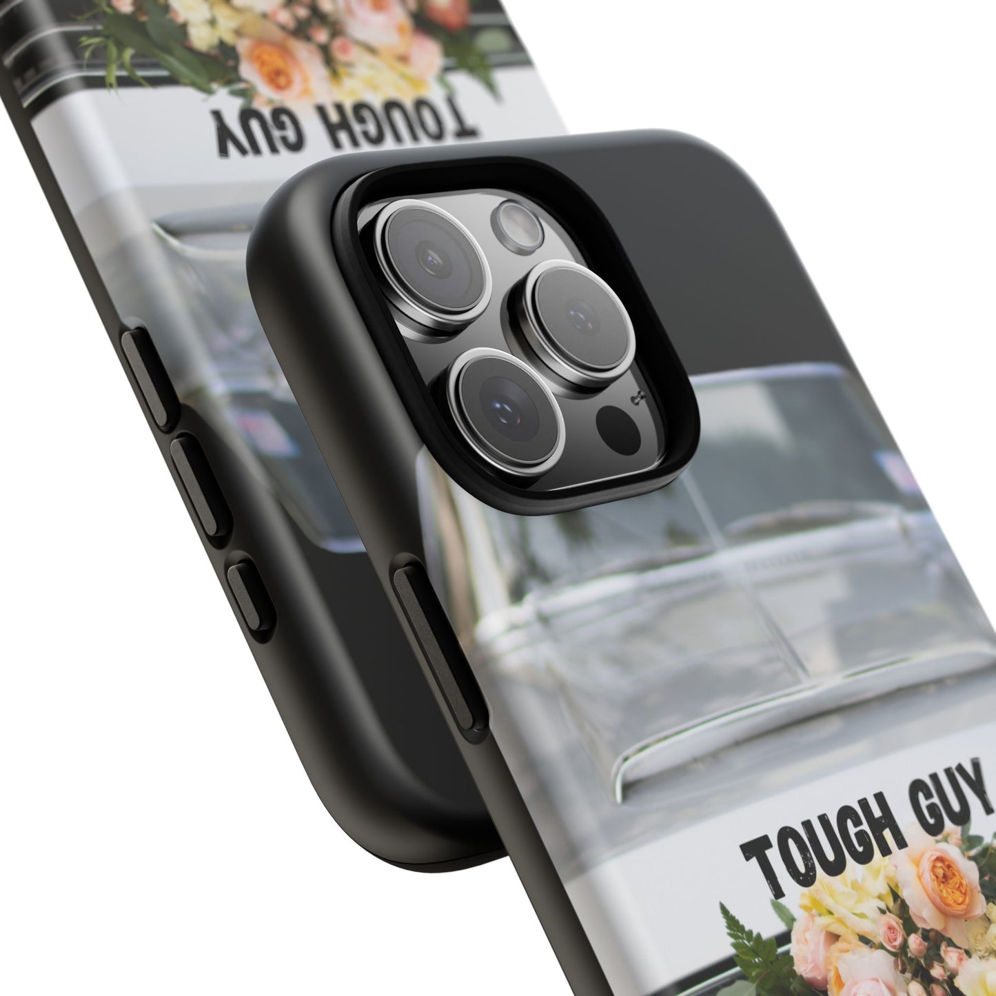 Phone Case iPhone 16/15/14 - Tough Guy Who Loves His Wife Tough Case