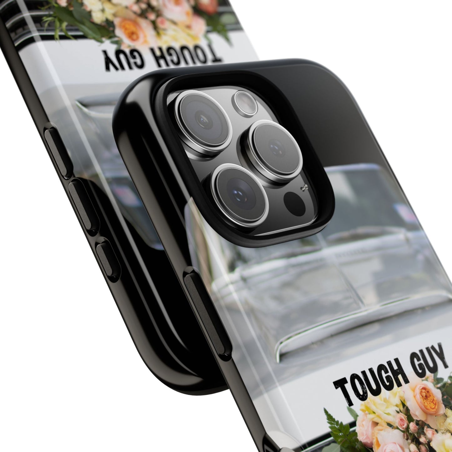 Phone Case iPhone 16/15/14 - Tough Guy Who Loves His Woman Tough Case