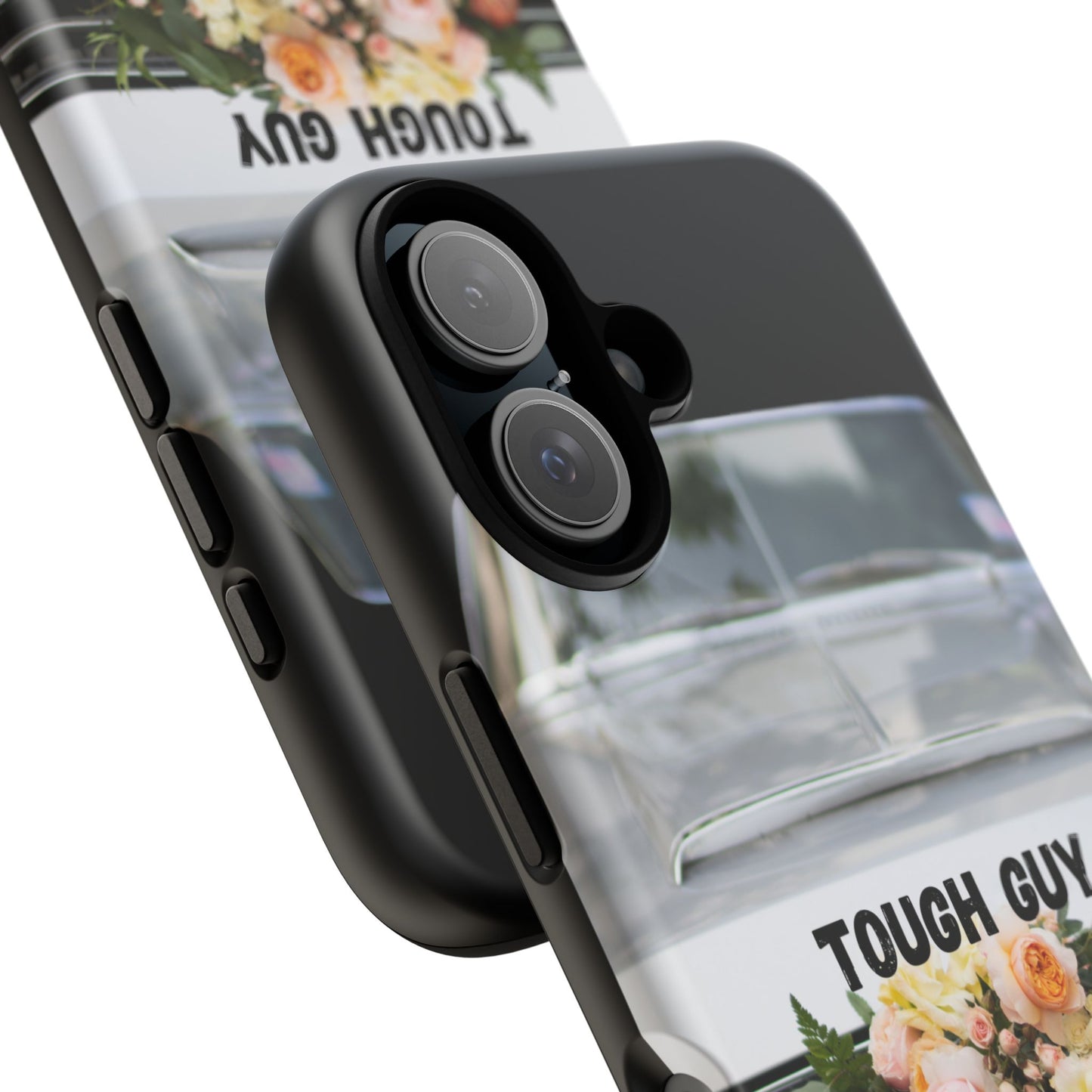 Phone Case iPhone 16/15/14 - Tough Guy Who Loves His Wife Tough Case