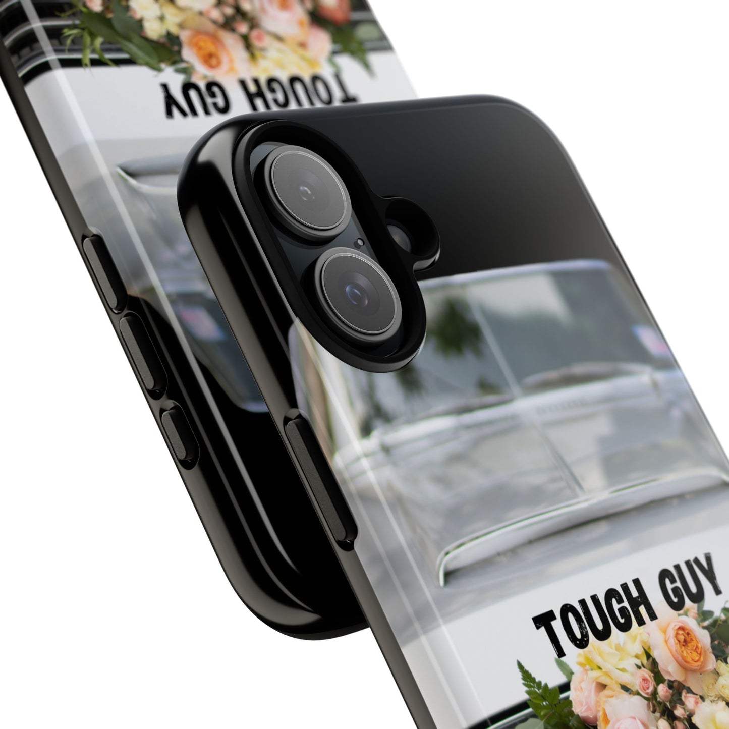 Phone Case iPhone 16/15/14 - Tough Guy Who Loves His Woman Tough Case