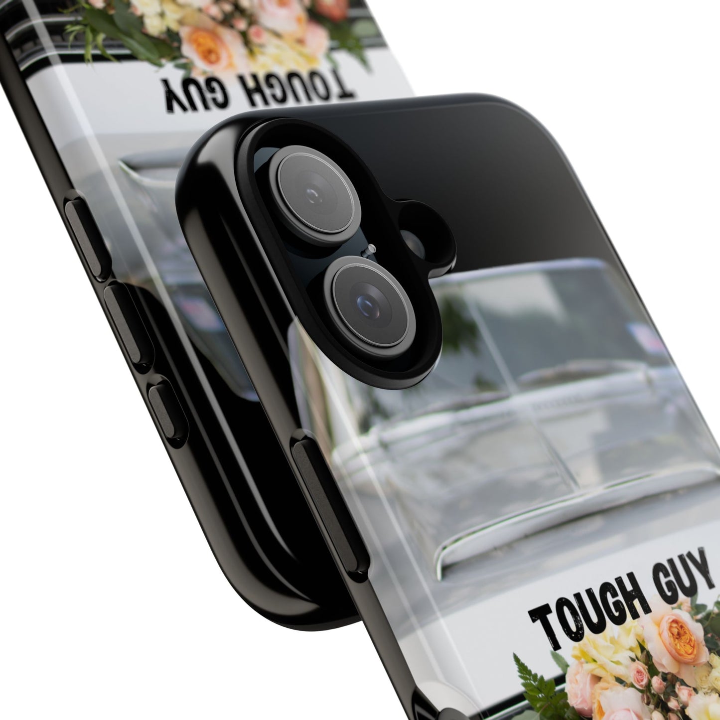 Phone Case iPhone 16/15/14 - Tough Guy Who Loves His Woman Tough Case