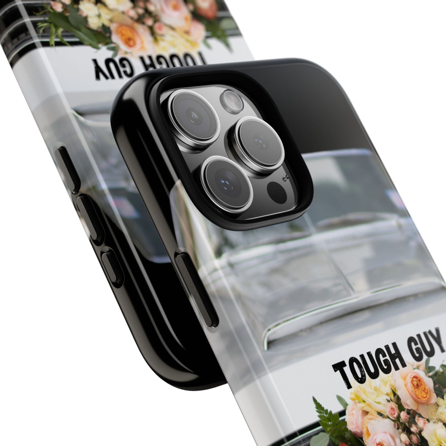 Phone Case iPhone 16/15/14 - Tough Guy Whose Wife Loves Him Tough Case