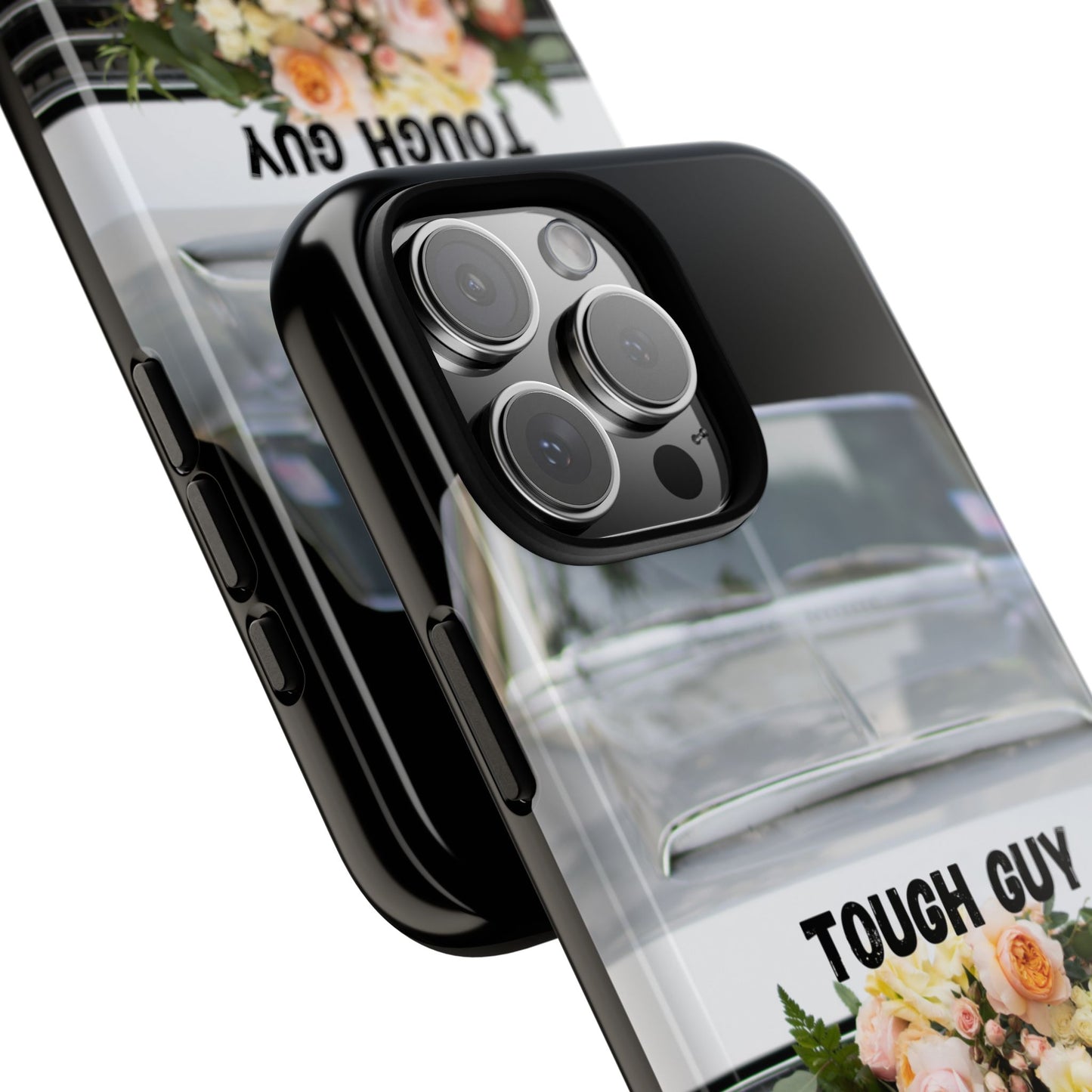 Phone Case iPhone 16/15/14 - Tough Guy Who Loves His Woman Tough Case