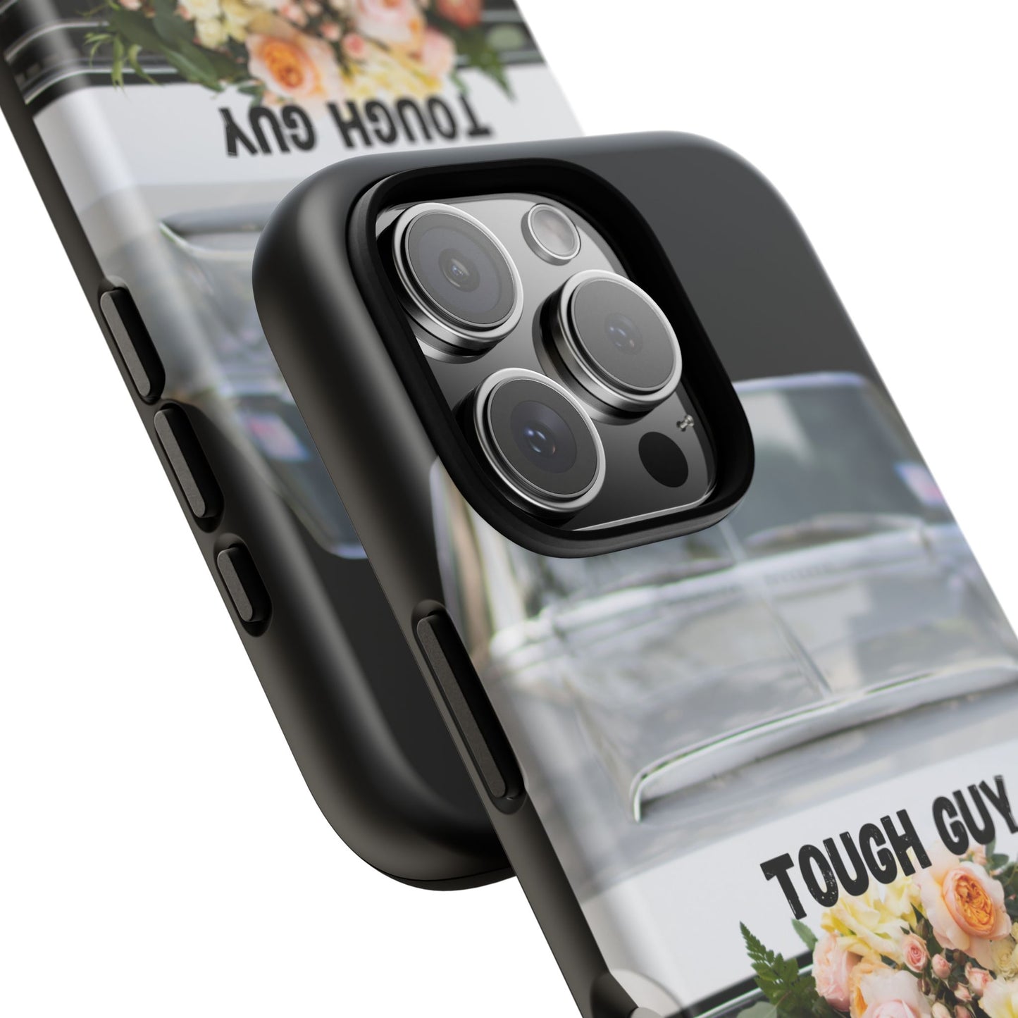 Phone Case iPhone 16/15/14 - Tough Guy Who Loves His Wife Tough Case