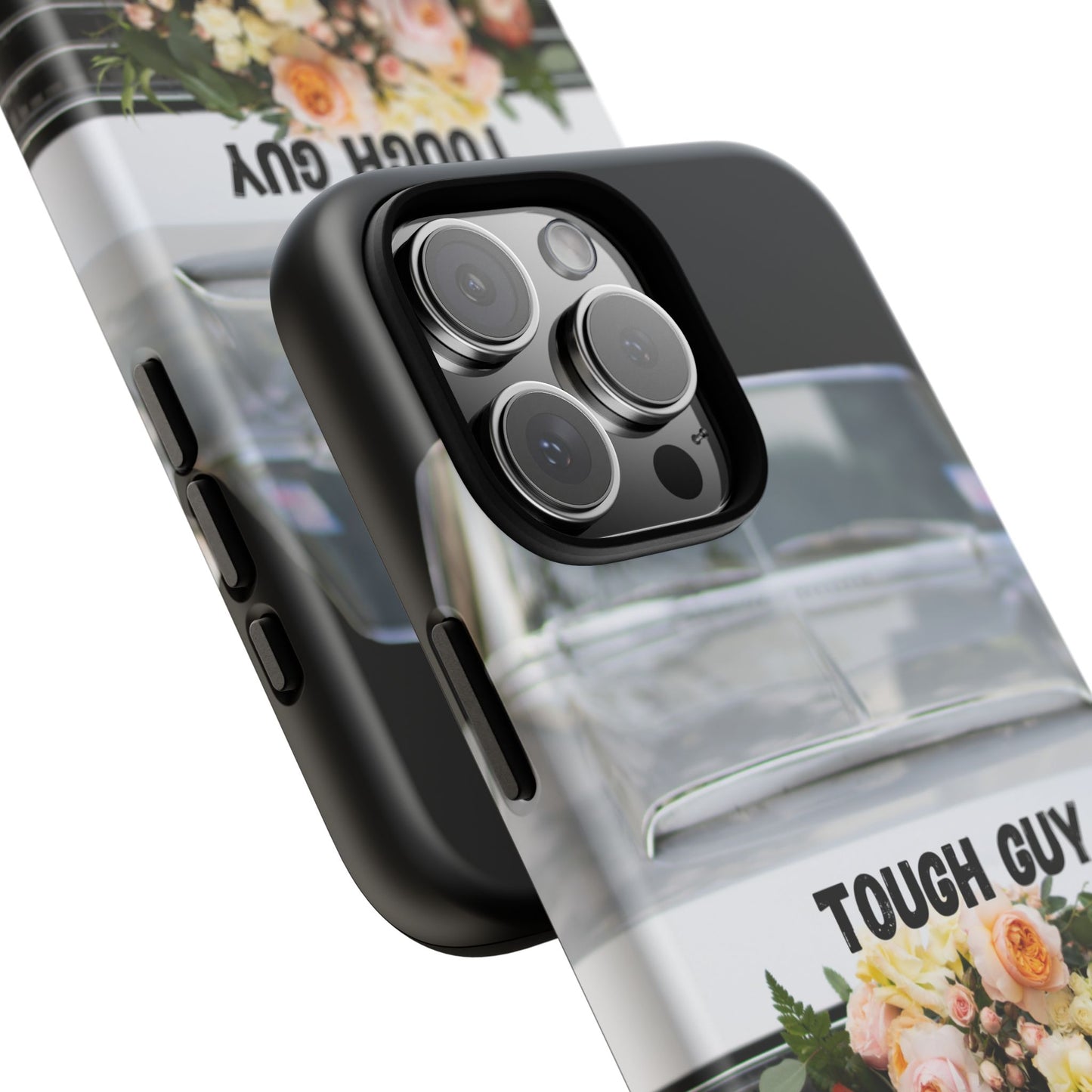 Phone Case iPhone 16/15/14 - Tough Guy Whose Wife Loves Him Tough Case