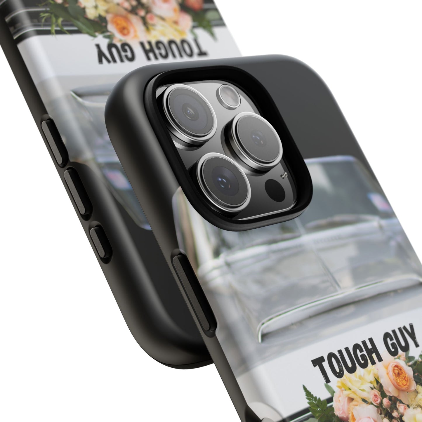 Phone Case iPhone 16/15/14 - Tough Guy Who Loves His Girlfriend Tough Case
