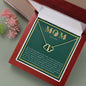 Mom, You Are Loved - Everlasting Love Necklace