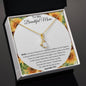 To My Beautiful Mom - Alluring Beauty Necklace