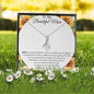 To My Beautiful Mom - Alluring Beauty Necklace