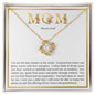 Mom, You Are Loved - Love Knot Necklace