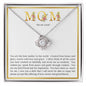 Mom, You Are Loved - Love Knot Necklace