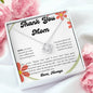 Thank You Mom - Love Knot Necklace
