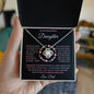 Love Knot Necklace to Daughter from Dad