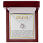 Mom, You Are Loved - Love Knot Necklace