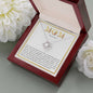Mom, You Are Loved - Love Knot Necklace