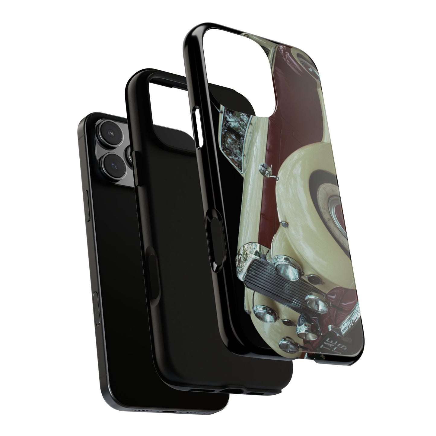 Phone Case iPhone 16/15/14 - Luxury Car Tough Case