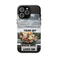 Phone Case iPhone 16/15/14 - Tough Guy Whose Wife Loves Him Tough Case