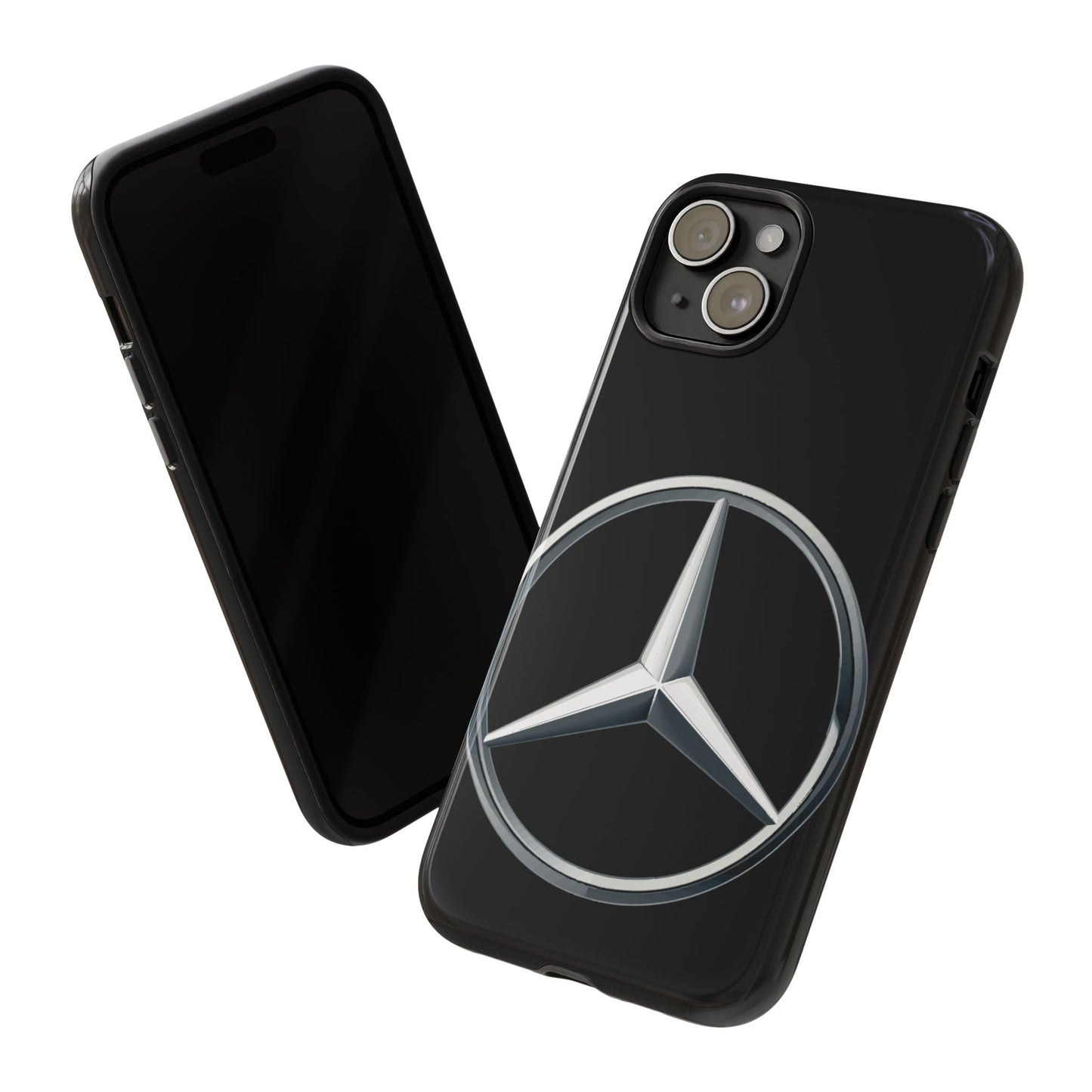 Phone Case iPhone 16/15/14 - Luxury Car Emblem Tough Case