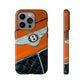 Phone Case iPhone 16/15/14 - Orange Luxury Car Tough Case
