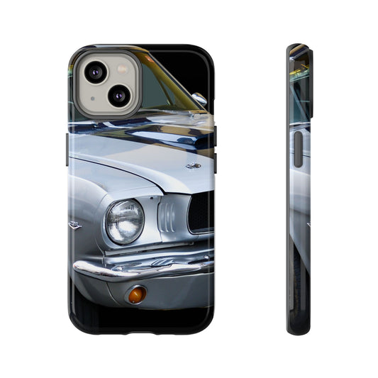 Phone Case iPhone 16/15/14 - Silver Car Tough Case