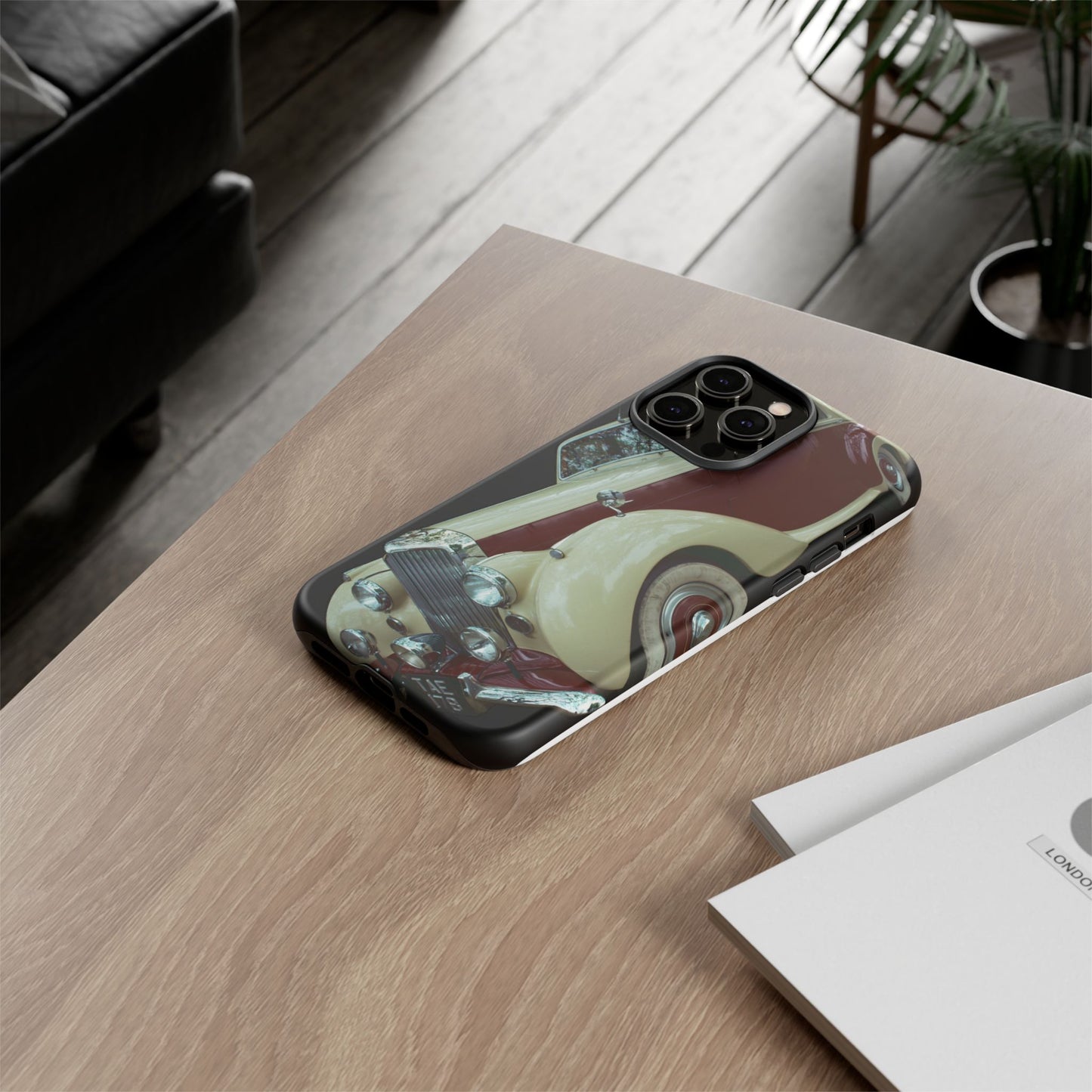 Phone Case iPhone 16/15/14 - Luxury Car Tough Case