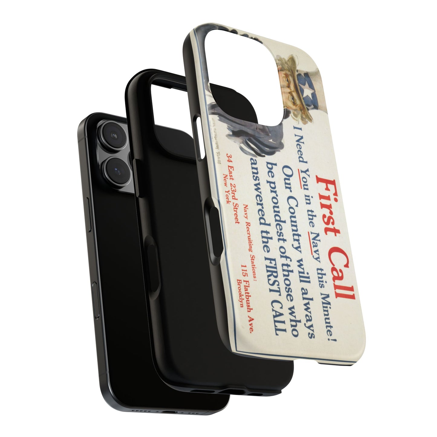 Phone Case iPhone 16/15/14 - Love & Honor Tough Case