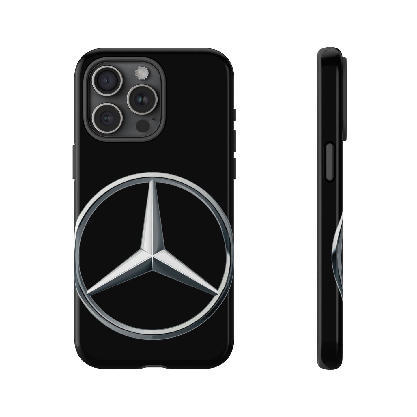 Phone Case iPhone 16/15/14 - Luxury Car Emblem Tough Case