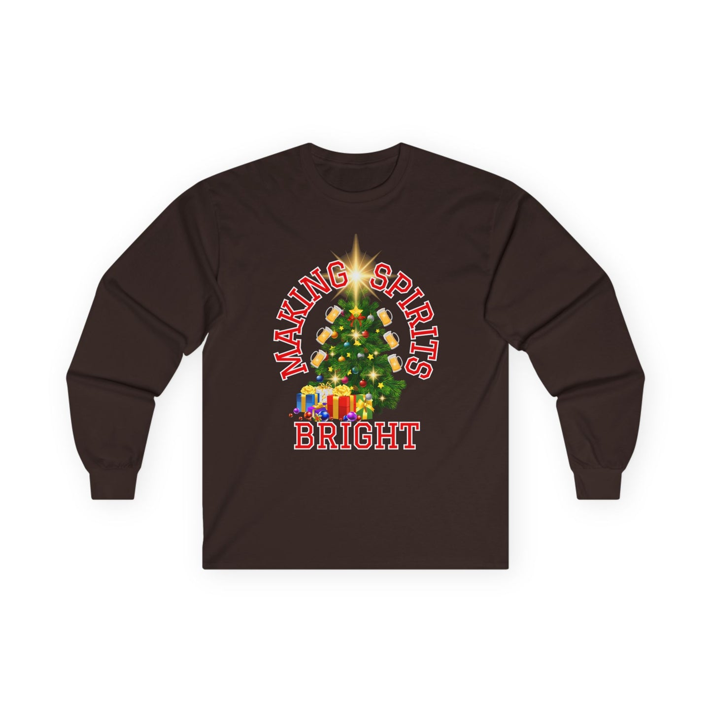 Making Spirits Bright - Unisex Ultra Cotton Long Sleeve Tee