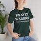 Prayer Warrior – Heaven Knows My Voice Faith-Based Inspirational T-Shirt