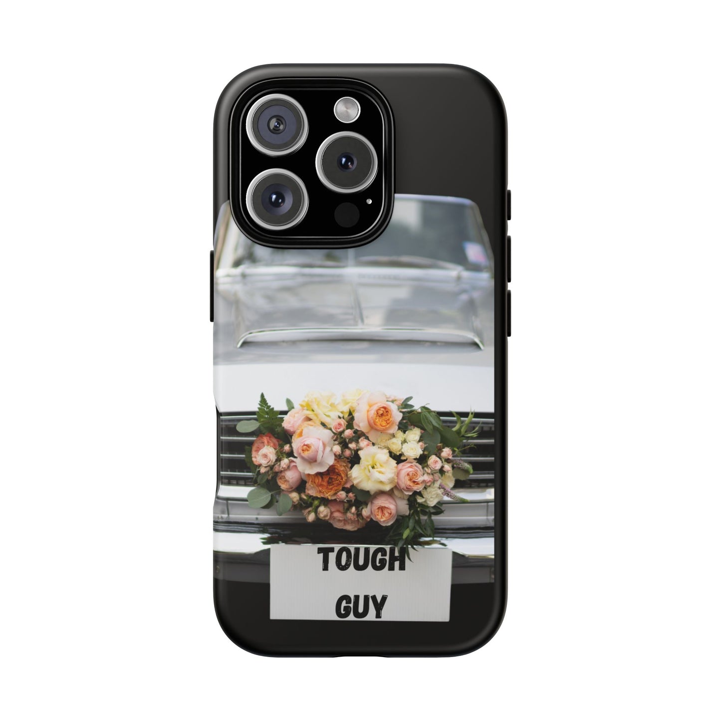 Phone Case iPhone 16/15/14 - Tough Guy Vintage Car Tough Case