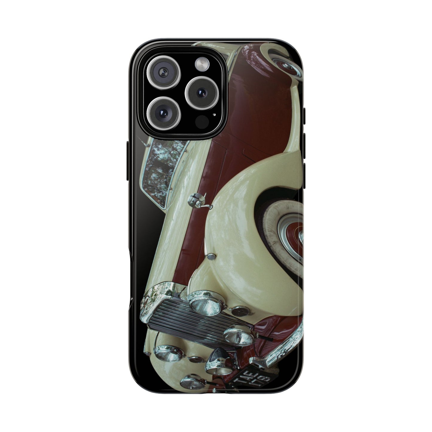 Phone Case iPhone 16/15/14 - Luxury Car Tough Case