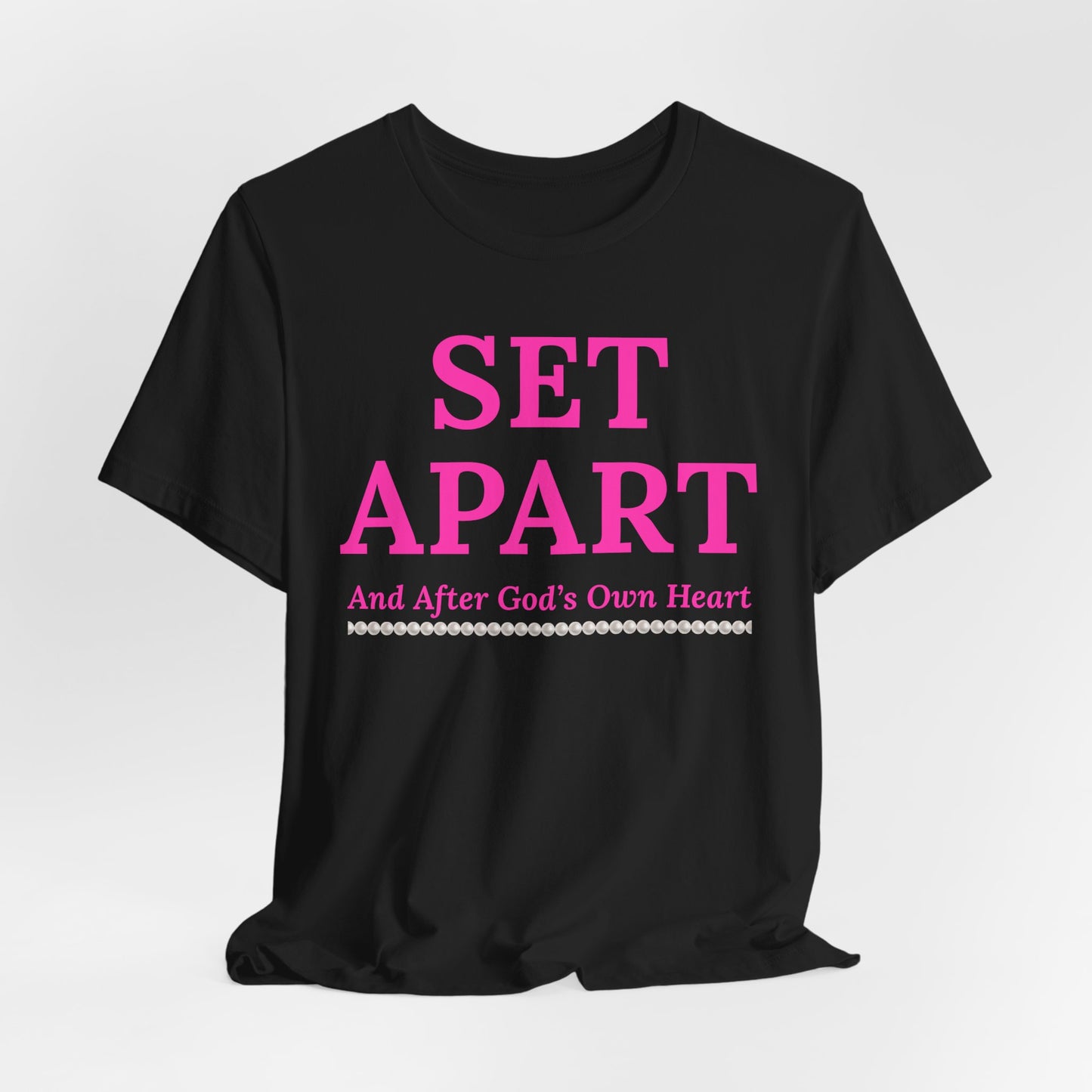 Set Apart Faith-Based Inspirational Tee for Women