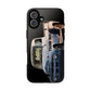 Phone Case iPhone 16/15/14 - Tough Guy Old Truck Blue Tough Case