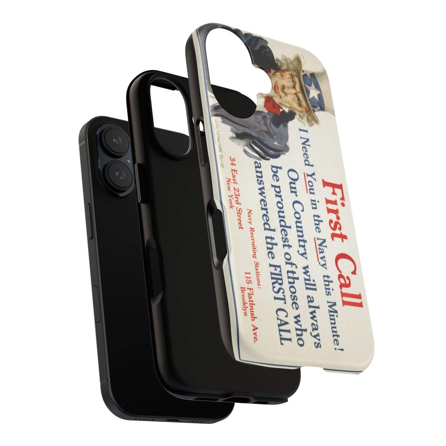 Phone Case iPhone 16/15/14 - Love & Honor Tough Case