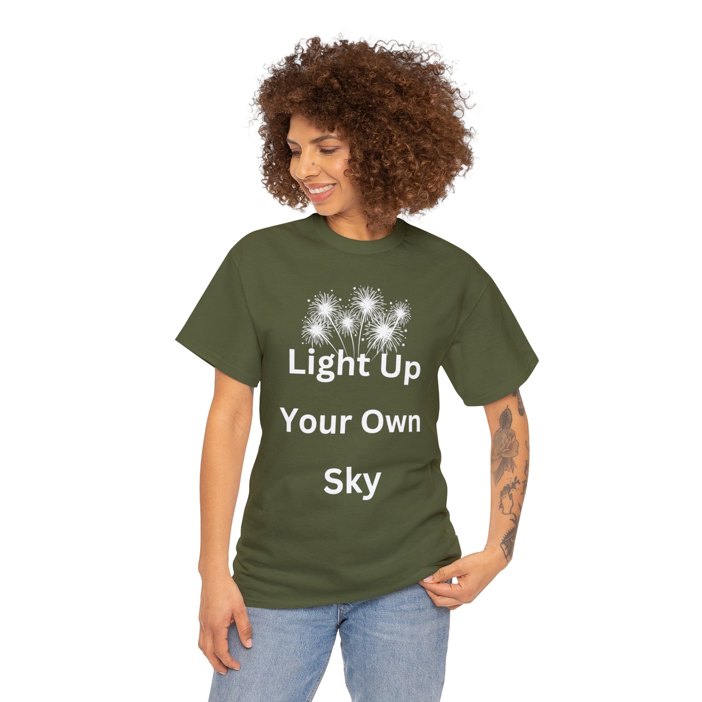 Light Up Your Own Sky - Heavy Cotton Tee