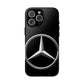 Phone Case iPhone 16/15/14 - Luxury Car Emblem Tough Case