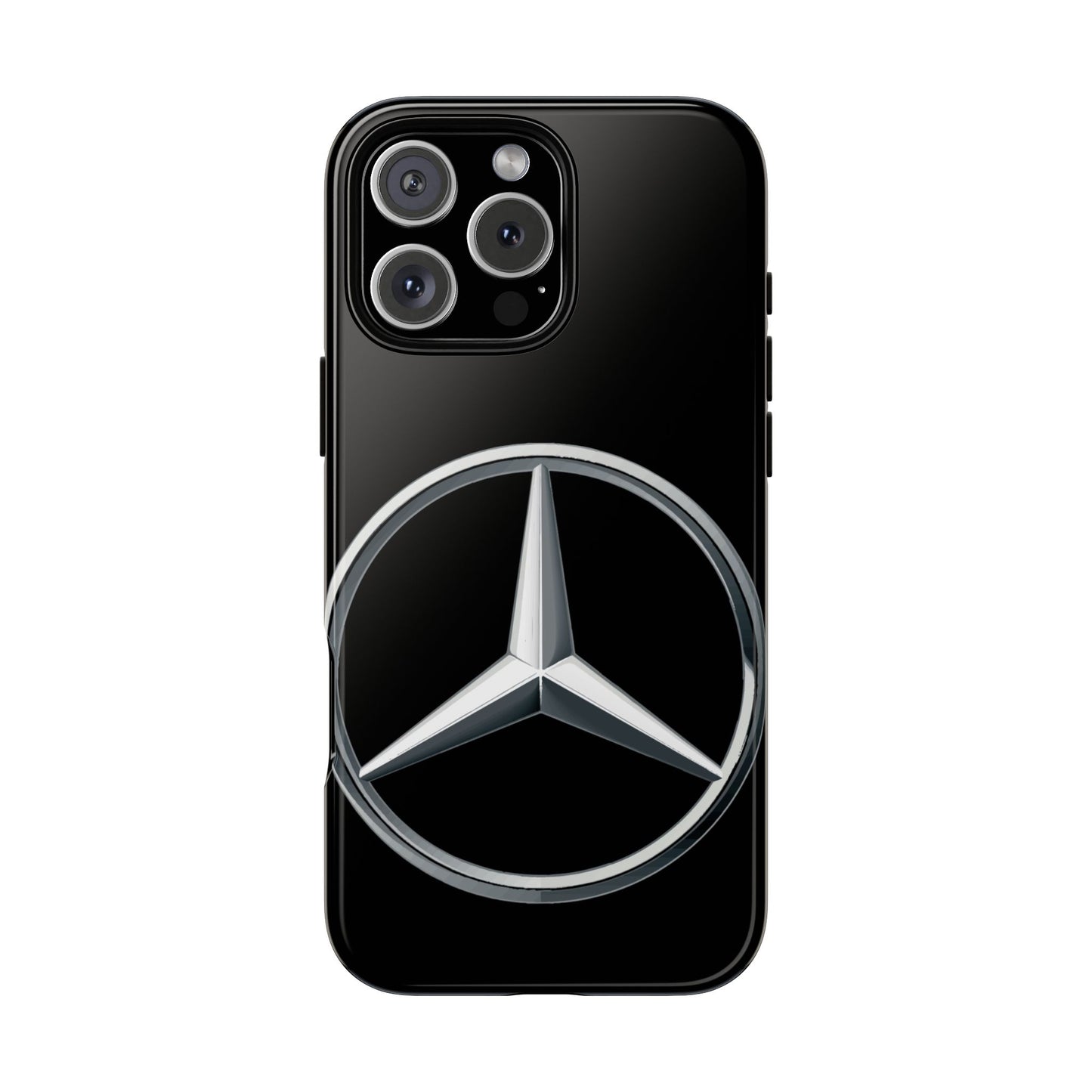 Phone Case iPhone 16/15/14 - Luxury Car Emblem Tough Case