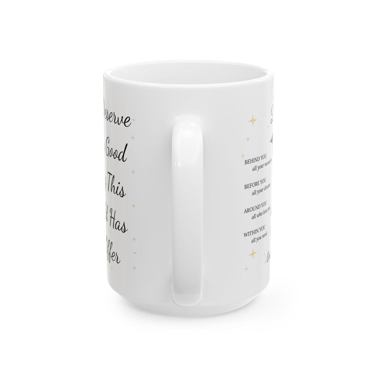 Graduation Gift for Daughter Mug – Class of 2026 Inspirational Keepsake Coffee Cup Ceramic 15oz