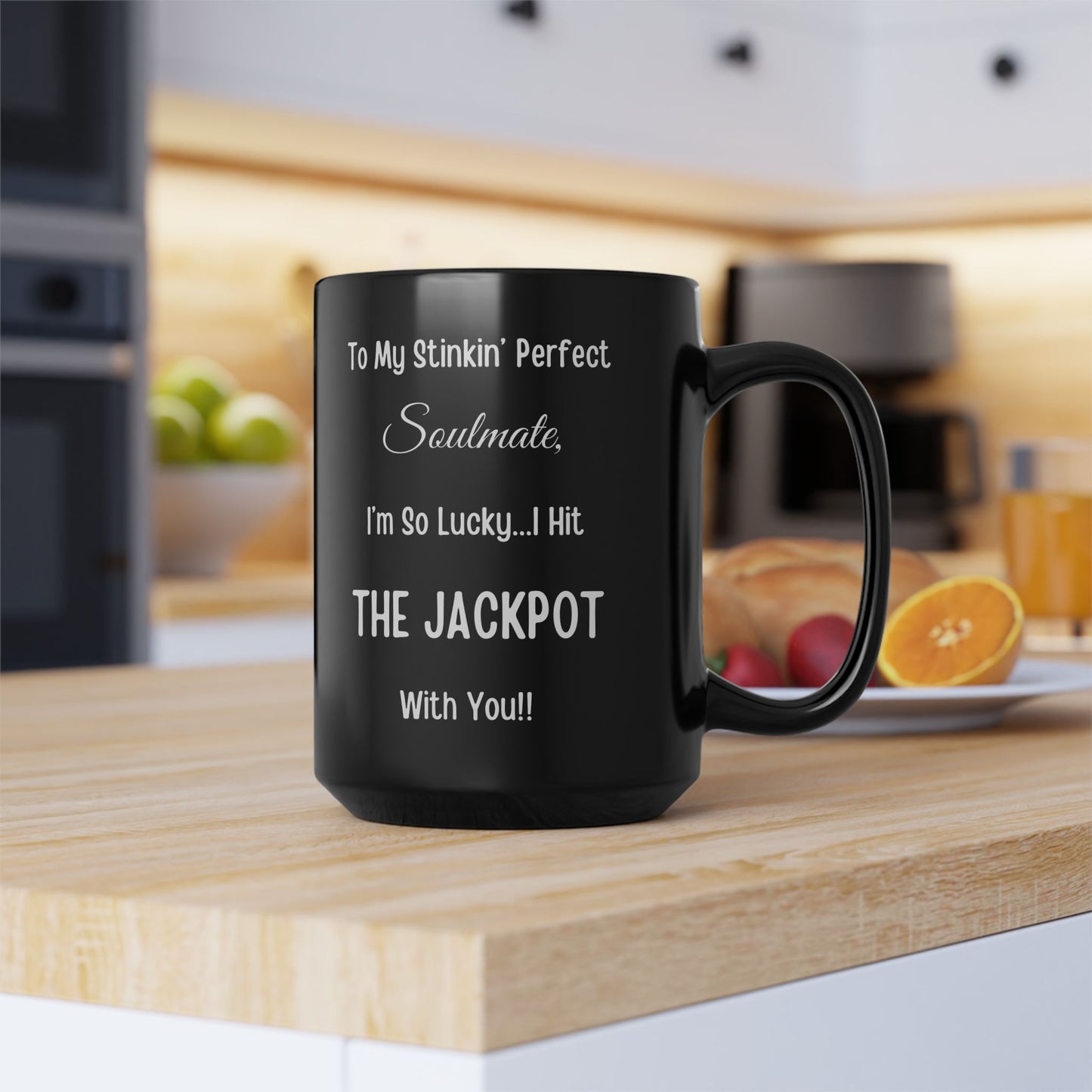 To My Stinkin’ Perfect Soulmate — Cute Poop Couple Coffee Cup (11oz/15oz)