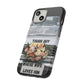 Phone Case iPhone 16/15/14 - Tough Guy Whose Wife Loves Him Tough Case
