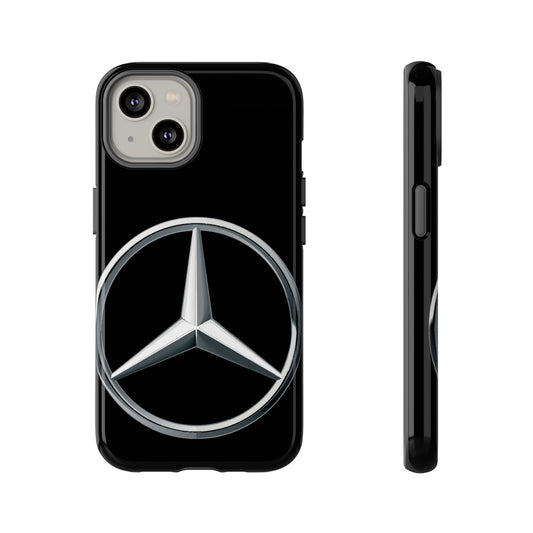 Phone Case iPhone 16/15/14 - Luxury Car Emblem Tough Case