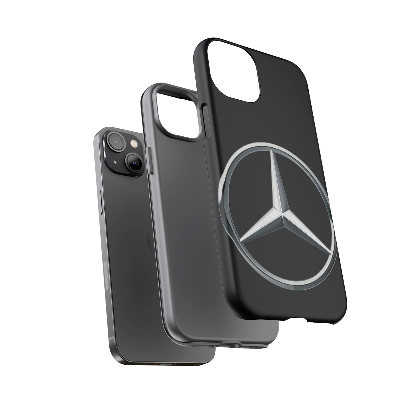 Phone Case iPhone 16/15/14 - Luxury Car Emblem Tough Case