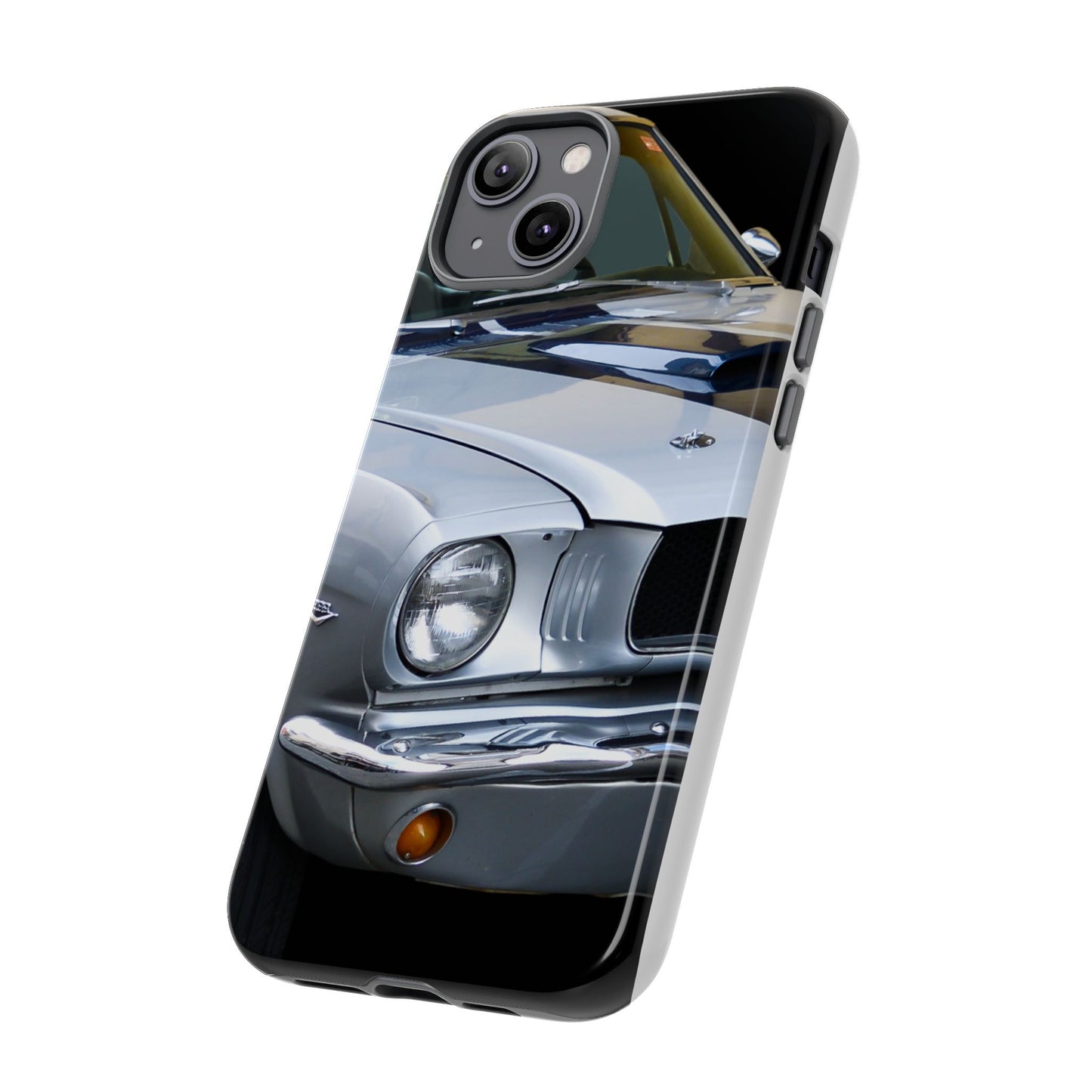 Phone Case iPhone 16/15/14 - Silver Car Tough Case