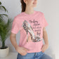 Keep Your Heels & Your Standards High Feminine Statement T-Shirt
