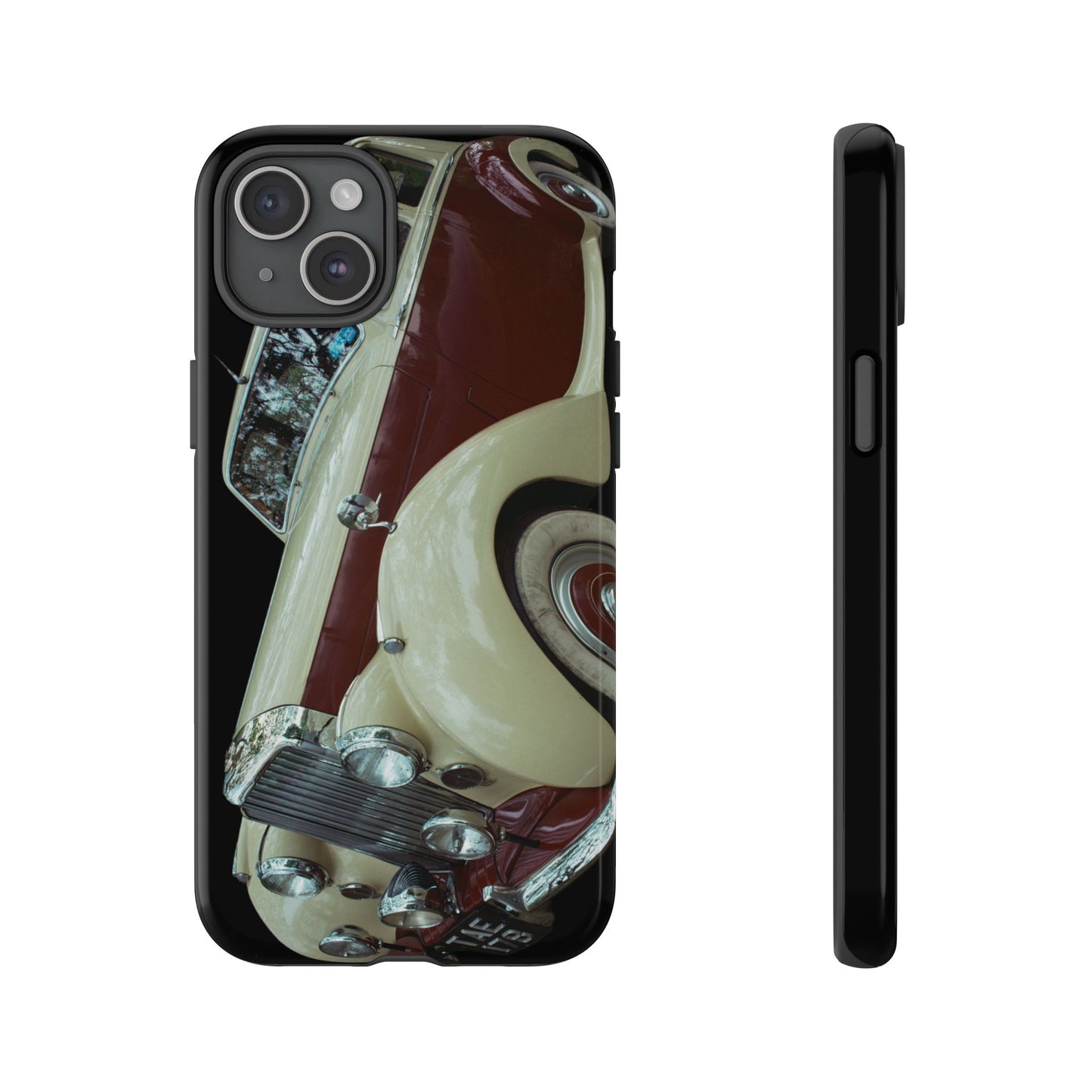 Phone Case iPhone 16/15/14 - Luxury Car Tough Case