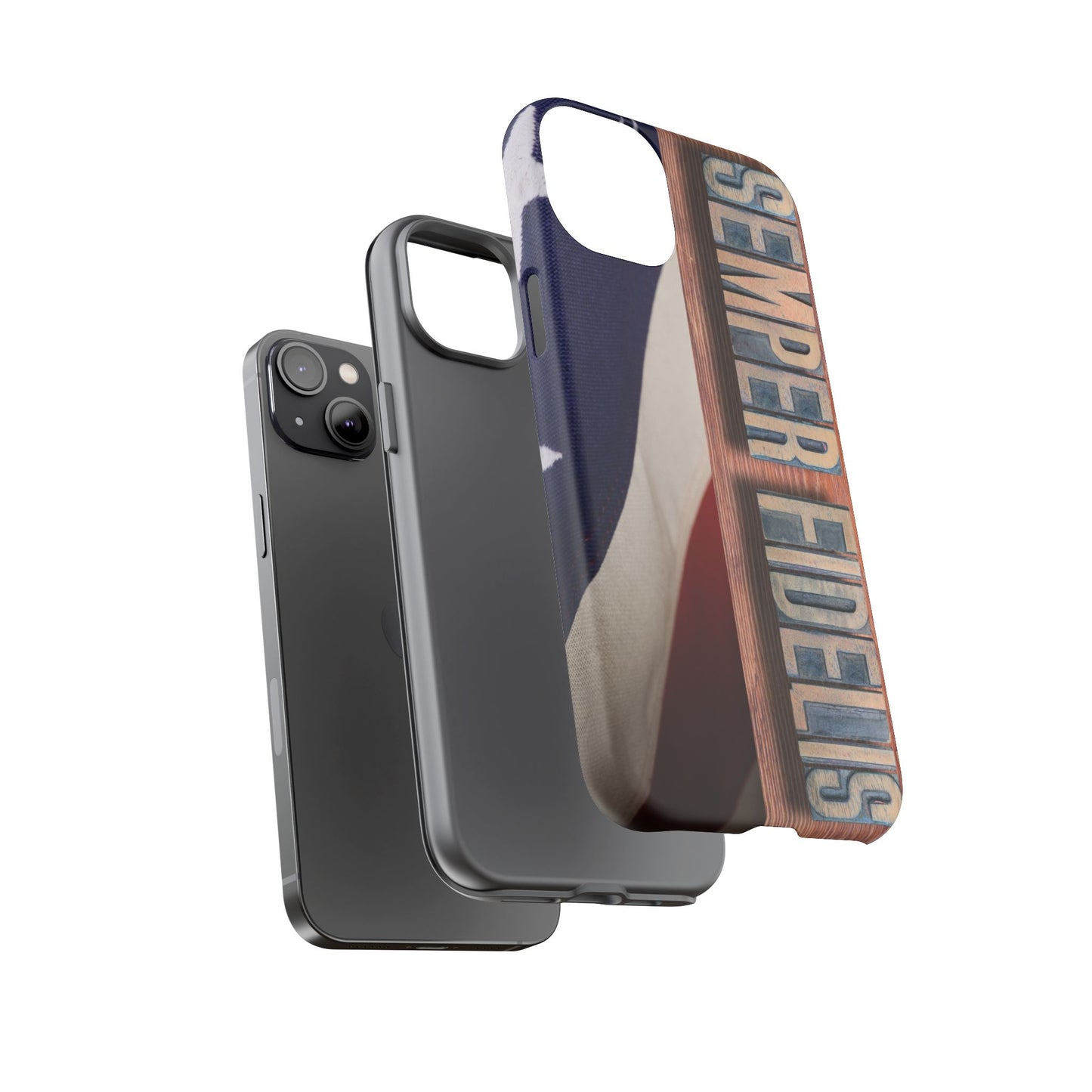 Phone Case iPhone 16/15/14 - Love & Honor Tough Case