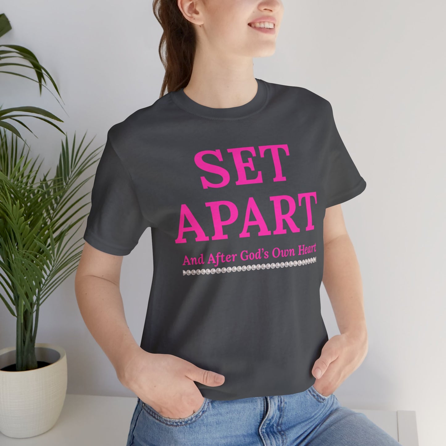 Set Apart Faith-Based Inspirational Tee for Women